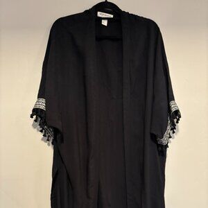 H&M Coachella Boho Jacket Womens Size M Festival Whimsygoth Witchy Y2K Oversized